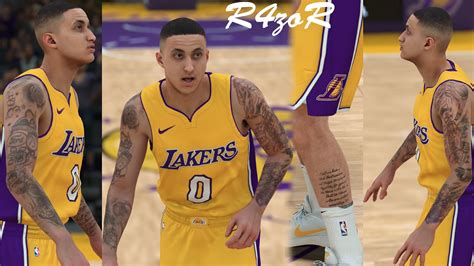 NBA 2K18 Kyle Kuzma's tattoos by R4zoR - DNA Of Basketball | Shuajota´s Blog