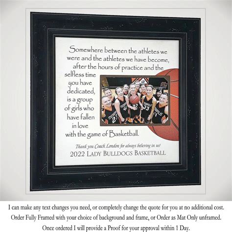 Basketball Coach Award Thank You Gift for Basketball Coaches - Etsy