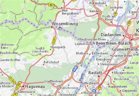 MICHELIN Siegen map - ViaMichelin