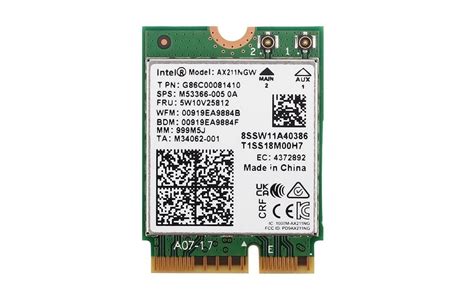 Intel WI-FI6 AX211 (GIG+) Module - M.2 2230 M.2 1216 | Shop Today. Get it Tomorrow! | takealot.com