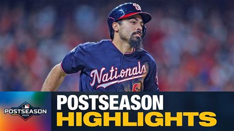 Anthony Rendon 2019 MLB Postseason Highlights (Nationals star dominated! .328, 3 HRs, 15 RBIs ...