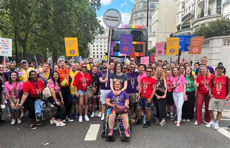 PRIDE 2023 - PRIDE IN LONDON & CELEBRATIONS AT OUR STATIONS