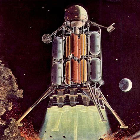 Von Braun's First Lunar Lander - Silodrome