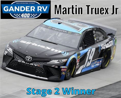 Dover 2019: Martin Truex Jr wins stage 2 | Martin truex jr, Truex jr ...