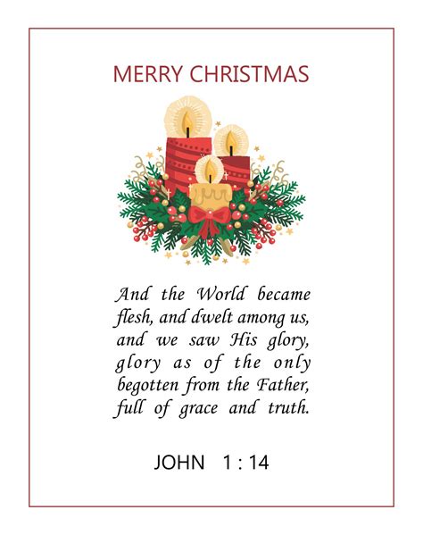 Religious Christmas Cards - 10 Free PDF Printables | Printablee