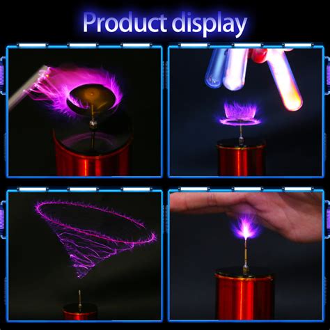 Singing Tesla Coil - Mini Single Tube Self-excitation MP3 Music Playin ...