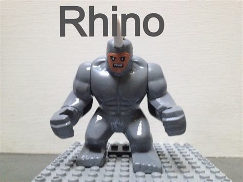 Custom Lego Rhino | IT'S FINALLY HERE!!!!!!! I chose Rhino o… | Flickr