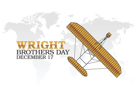 vector graphic of wright brothers day good for wright brothers day ...