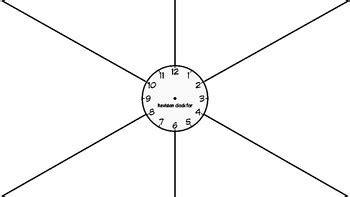 Revision Clock Template by Steven's Social Studies | TPT