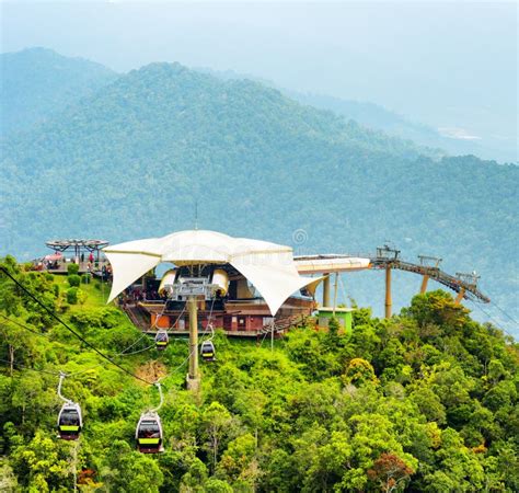 Cable Car on Langkawi Island, Malaysia Stock Image - Image of langkawi ...