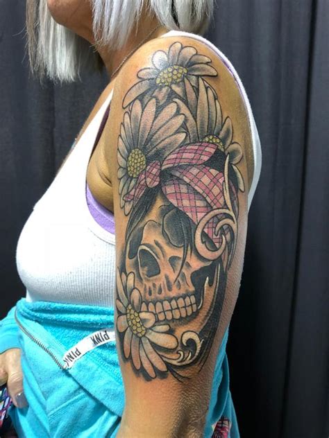 Skull Bandana Tattoo