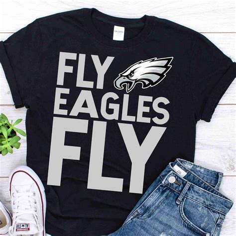 Fly Eagles Fly Philadelphia Eagles T-Shirt - Gebli