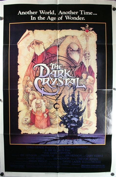 DARK CRYSTAL, Jim Henson Frank Oz Original Movie Poster