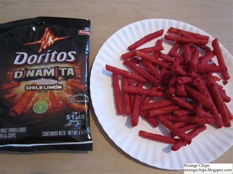 Strange Chips: Doritos Dinamita Chile Limon