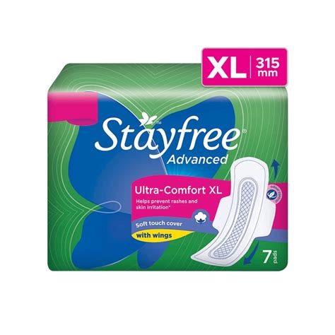 Stayfree Advanced Sanitary Pads (Extra Large Wings) Price - Buy Online ...