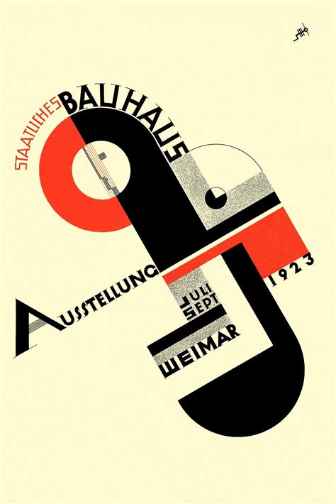 Affiche Style Bauhaus - AfficheJPG