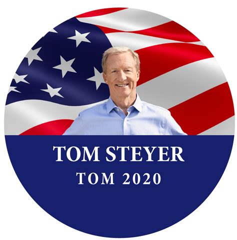 Tom Steyer Campaign Buttons Set of 6 (STEYER-701-ALL) | PresidentialElection.com