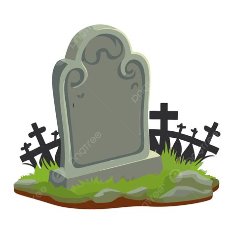 Blank Gravestone Vector, Sticker Clipart Cartoon Gravestone, 56% OFF