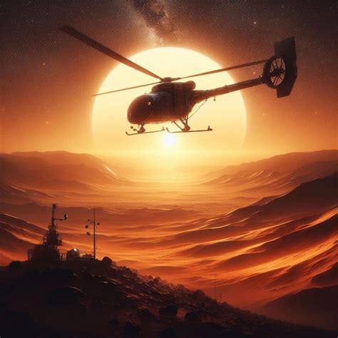 Premium Photo | Mars Helicopter Ingenuity