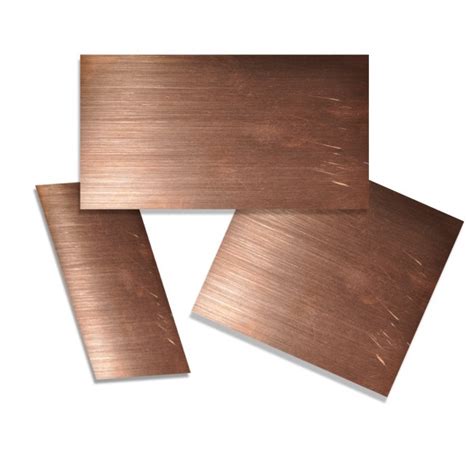 Copper Sheet 20g - 0.036" - College Engineering Supply