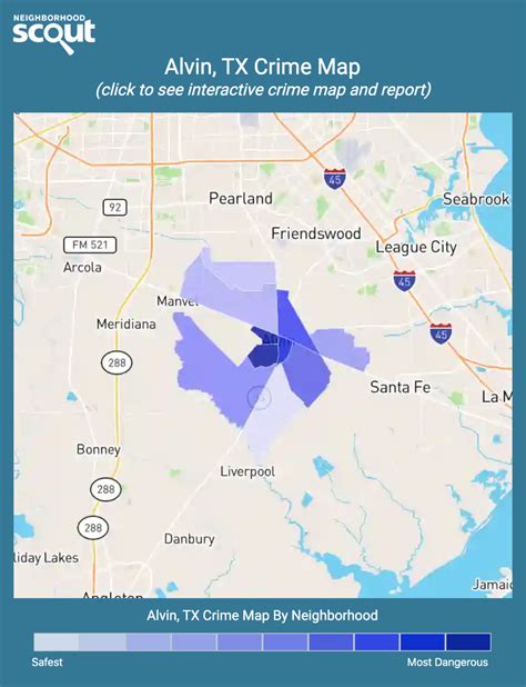 Alvin Crime Rates and Statistics - NeighborhoodScout