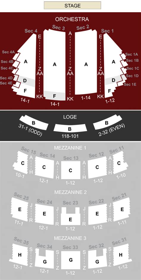 Paramount Theatre, Seattle, WA - Seating Chart & Stage - Seattle Theater