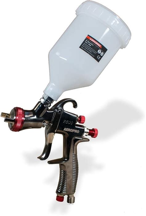 AEROPRO USA R500 LVLP Gravity Feed Air Spray Gun, 1.5 mm Nozzle: Amazon.co.uk: DIY & Tools