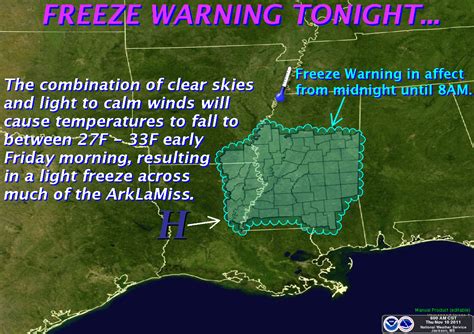 The K5JAW Blog: Freeze Warning Tonight - Nov 10-11, 2011