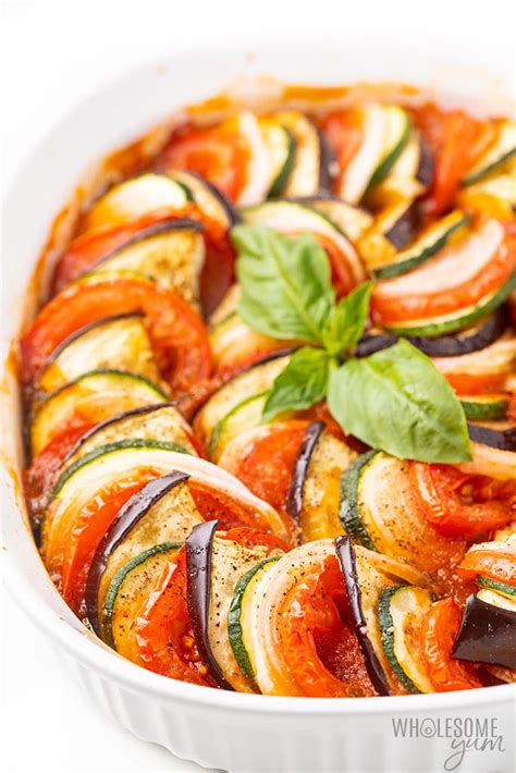 The Best Easy Baked Ratatouille Recipe | Wholesome Yum