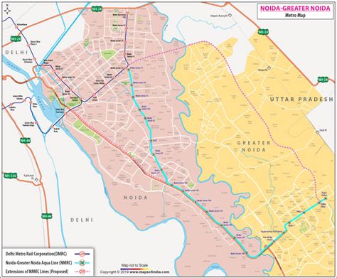 Noida Map Sector Wise - Map Of Staten