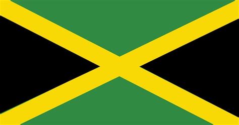 Bandera de jamaica en vector | Vector Premium