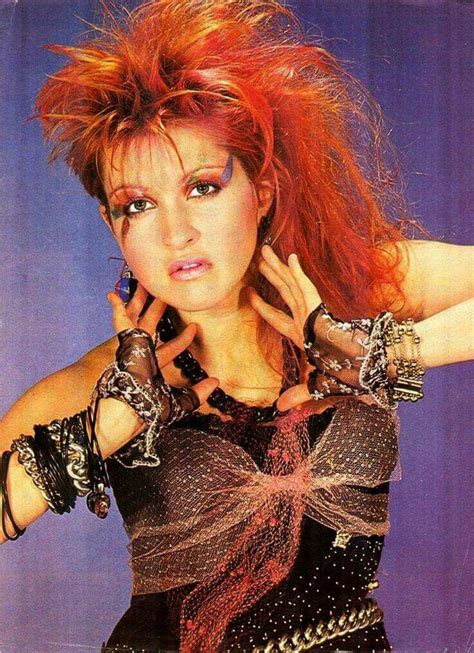 Pin on 80's Hairstyle Inspiration | Cyndi lauper, The wedding singer ...