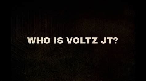 Who Is Voltz JT? - YouTube