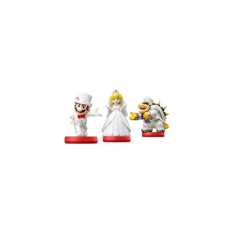 Amiibo Super Mario Odyssey Wedding 3 Pack