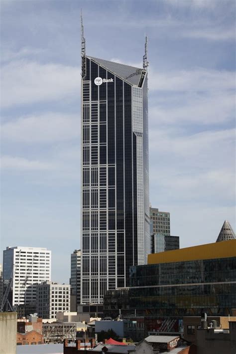 South-eastern face of Melbourne Central Tower | Looking up a… | Flickr