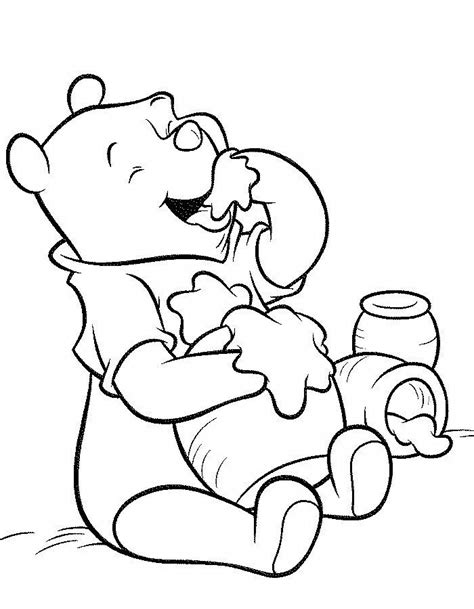 Winnie The Pooh Honey Pot Coloring Pages - Winnie the Pooh Coloring Pages 6 | Disneyclips.com ...