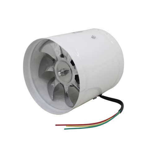 6/8/10/12 Inch 220VAC Booster Fan Inline Duct Vent Blower Duct Fan for ...