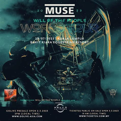 RM50 off Muse Concert Live 2023, Tickets & Vouchers, Event Tickets on ...