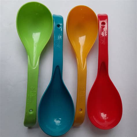 Plastic Serving Spoon, For Home, Size: 50 Ml, Rs 8 /piece Shivam ...