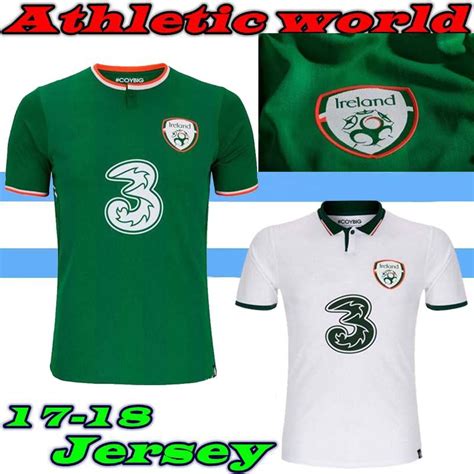 2020 17 2018 Ireland Soccer Jerseys Republic Of Ireland National Team ...