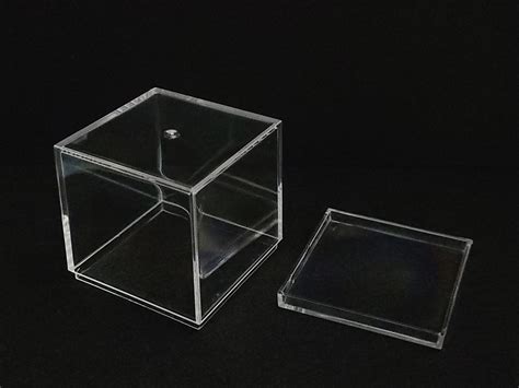 Acrylic Display Box, 2.2″ with Lid – Geiger Check