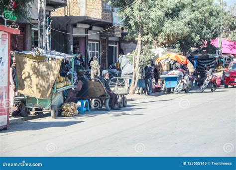 Afghanistan Village Street Life in the West in the Summer of 2018 ...