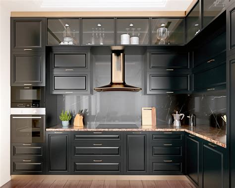 Small Kitchen Cabinet Colors 2024 - Maxie Sibelle