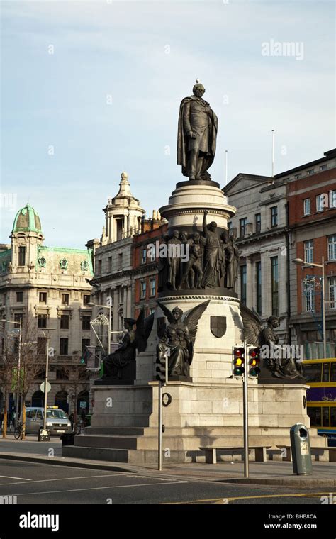 Statue of Daniel O'Connell. Dublin, Ireland Stock Photo - Alamy