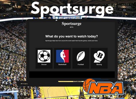 Med Sportsurge kan du streama basket gratis. Lagligt eller olagligt?