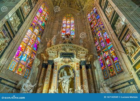 Duomo of Milan, Italy stock image. Image of facade, marble - 167143949