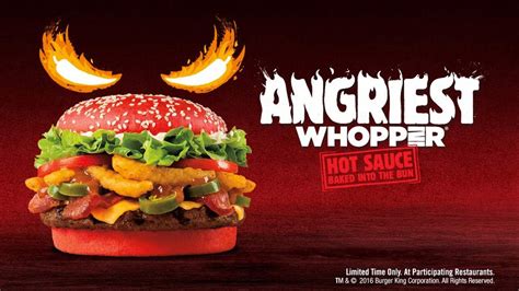Burger King Angry Whopper | Burger, Mexican burger, Angriest whopper