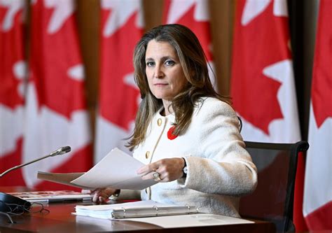 Evening Update: Finance Minister Chrystia Freeland delivers fiscal ...