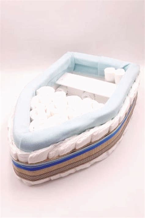Baby Shower Boat - Nautical by Nature: Nautical Diaper Cakes for Baby Showers : People ...