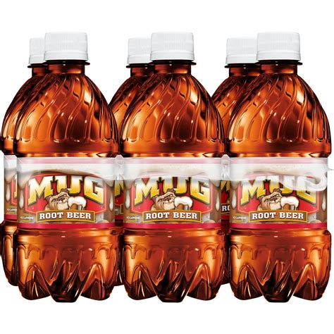 MUG Root Beer Soda Pop, 16 Fl Oz, 6 Pack Bottles - Walmart.com